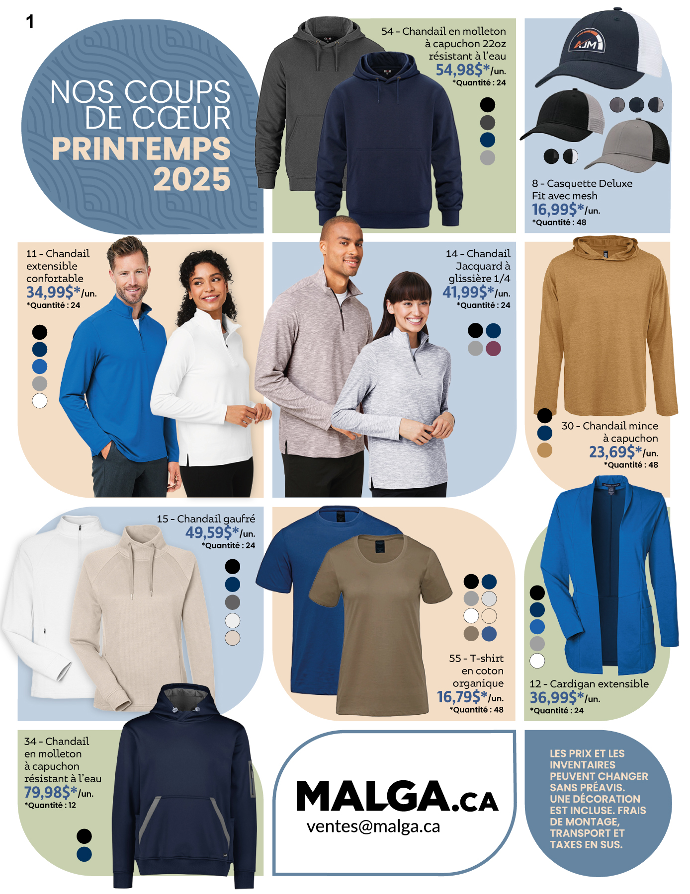 Catalog Promotional products Granby